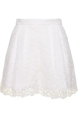 Giambattista Valli Shorts Aus Baumwollmischung Mit Druck
