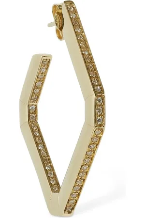 Eera Mono-ohrring Aus 18kt Gold Mit Diamanten "allegra"