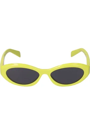 Prada Katzenaugen-sonnenbrille Aus Acetat „catwalk“
