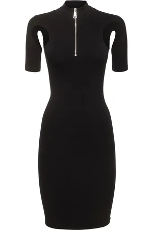 ANDREADAMO Formendes Jersey-minikleid