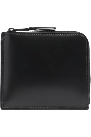 Comme des Garçons Lederbrieftasche „very Black“