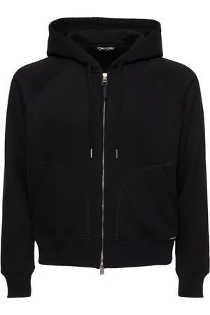 Tom Ford Sweatshirt Aus Baumwolle Mit Kapuze Und Zipper