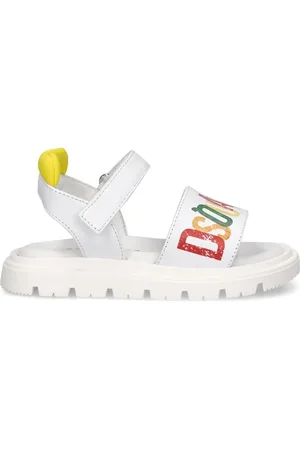 Dsquared2 Sandalen Aus Leder Mit Logodruck