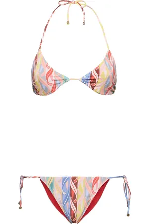 Etro Balconette-bikini Aus Lycra Mit Druck