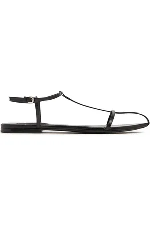 Jil Sander 10mm Hohe Sandalen Aus Leder Mit T-riemen