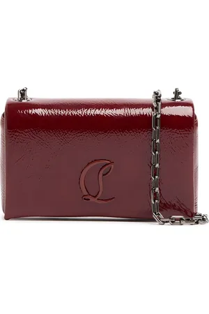 Christian Louboutin Weiche Lackledertasche „loubi54“