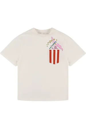 Stella McCartney T-shirt Aus Baumwolljersey Mit Druck