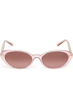 VERSACE Runde Sonnenbrille Aus Acetat