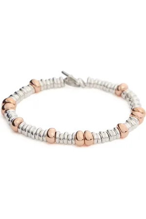 Dodo Zweifarbiges Kettenarmband „rondelle“