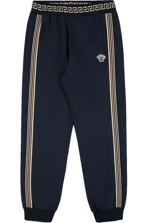 VERSACE Trainingshose Aus Baumwolle Mit Stickerei