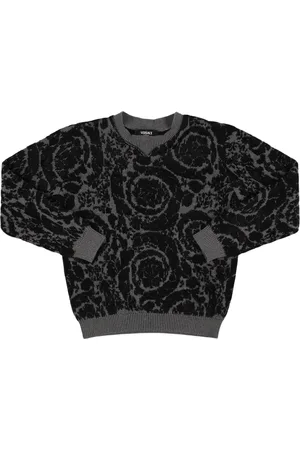 VERSACE Strickpullover Aus Baumwollmischung