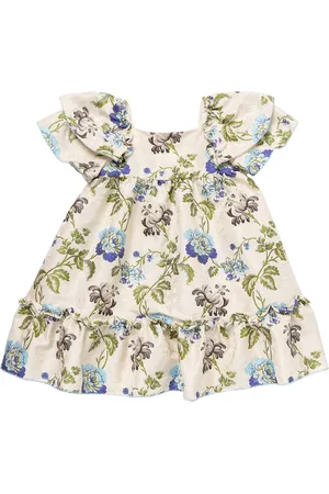 Etro Kleid Aus Blumenjacquard