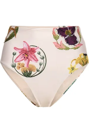 Agua by Agua Bendita Bikinislip Mit Druck „magenta Marina“