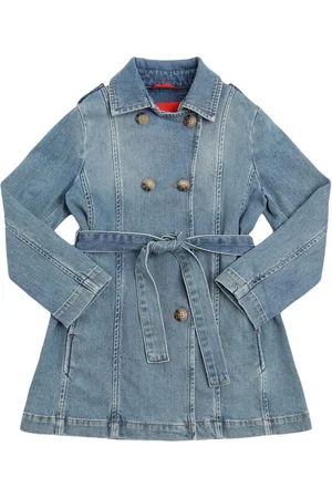 Max&Co. Trenchcoat Aus Baumwollmischdenim