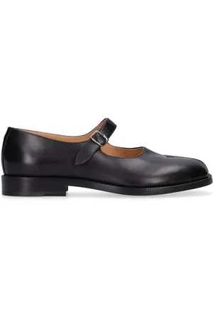 Maison Margiela 20mm Hohe Mary Jane-loafers Aus Leder „tabi“