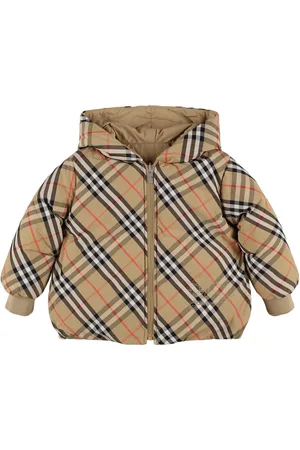 Burberry Gesteppte Weste Aus Nylon Mit Karomuster