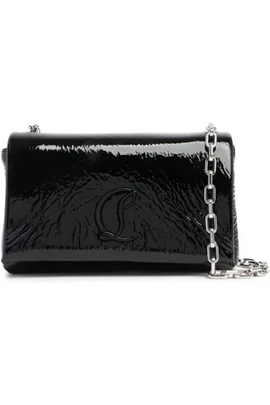Christian Louboutin Weiche Lackledertasche „loubi54“