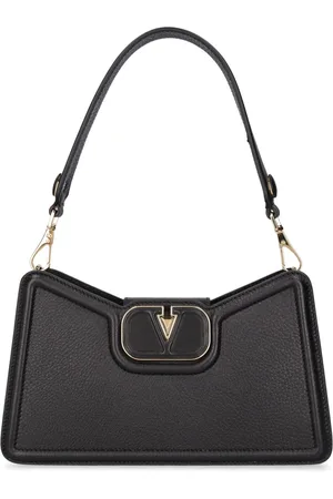 VALENTINO GARAVANI Schultertasche Aus Leder Mit Vlogo