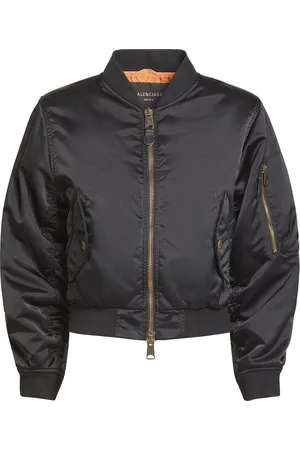 Balenciaga Knappe Bomberjacke Aus Nylon