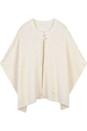 Chloé Cape Aus Baumwolle Und Wolle