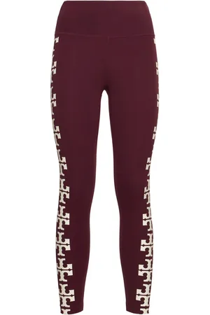 Tory Burch 7/8-kompressionsleggings Mit Hohem Bund