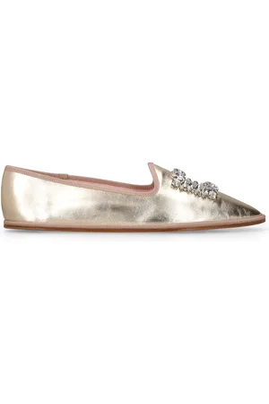 Roger Vivier 10mm Hohe Leder- Und Seidenloafer „friulane“