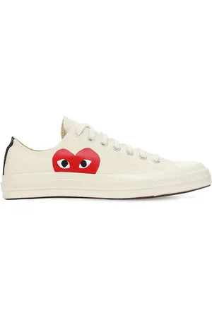 Comme des Garçons Sneakers Aus Baumwolle „play Converse“