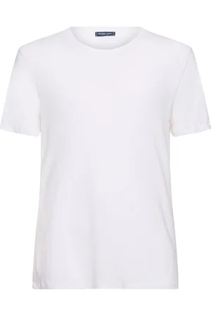 Frescobol Carioca Slim Fit-t-shirt Aus Leinenmischung „lucio“