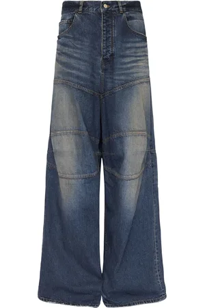 Balenciaga Baggy-jeans Aus Baumwolldenim