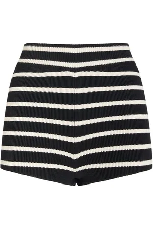 Ami Gestreifte Minishorts Aus Baumwolle „ami“