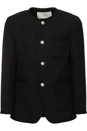 DUNST Unisex-tweedjacke Ohne Kragen