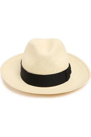 Borsalino Panamahut Mit Breiter Krempe "amedeo"