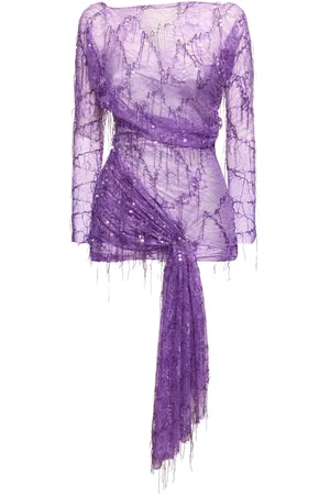 CHRISTOPHER ESBER Minikleid Aus Spitze Mit Pailletten
