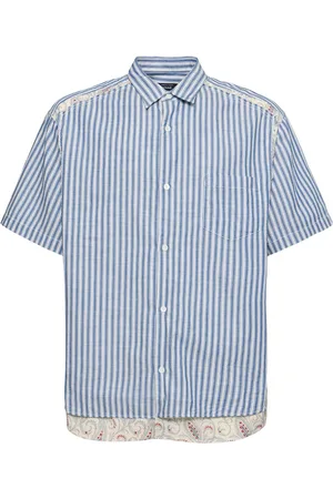 Comme des Garçons Gestreiftes Hemd Aus Baumwolle