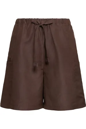 Max Mara Leinen- Und Seidenshorts „quebec“