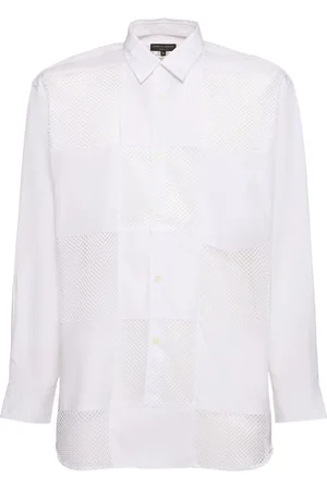 Comme des Garçons Cotton Shirt W/ Mesh Inserts