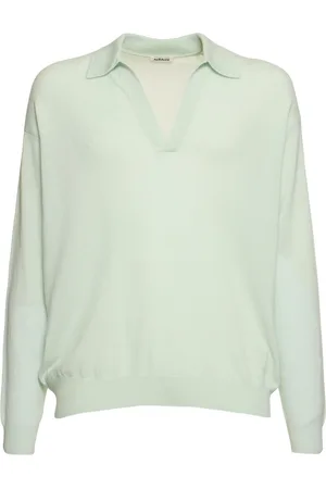 Auralee Polosweater Aus Kaschmir- Und Seidenstrick