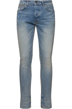 AMIRI 3d Bones Skinny Stretch Denim Jeans