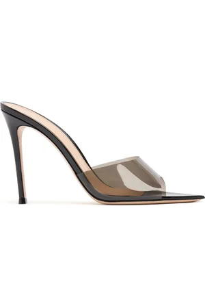 Gianvito Rossi 105mm Hohe Plexiglas-mules „elle“