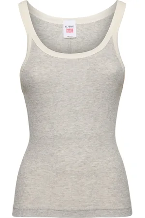RE/DONE Baumwoll-tanktop