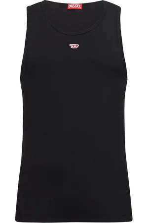 Diesel Tanktop Aus Baumwolle „oval-d“