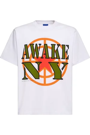 AWAKE NY Baumwoll-t-shirt „crosshar“