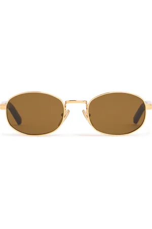 Prada Sonnenbrille Aus Metall „iconic Plaque“