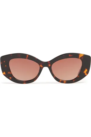 ANINE BING Runde Sonnenbrille Aus Acetat "rennes"