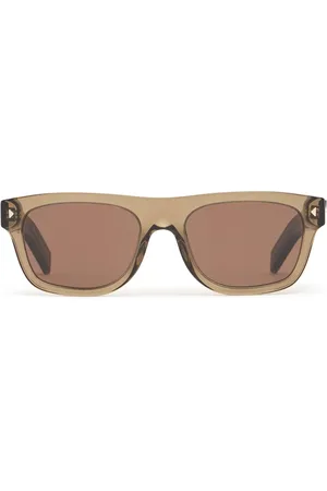 Prada Eckige Sonnenbrille Aus Acetat
