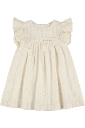 Louise Misha Kleid Aus Baumwollmischjersey Mit Stickerei
