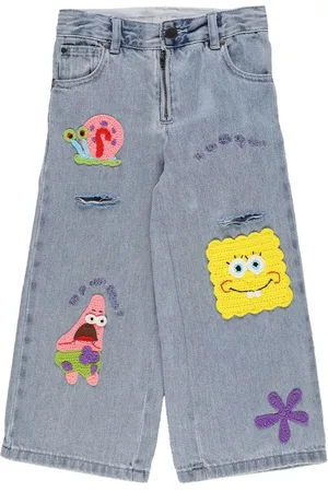 Stella McCartney Jeans Aus Baumwolle Mit Stickerei