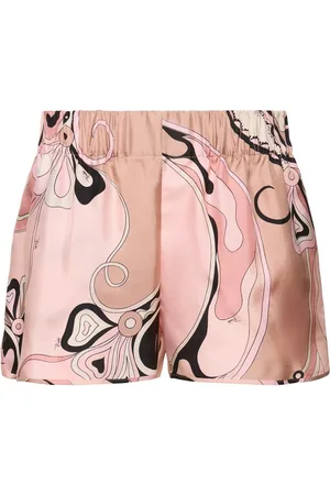 Puccini Bedruckte Shorts Aus Seidentwill