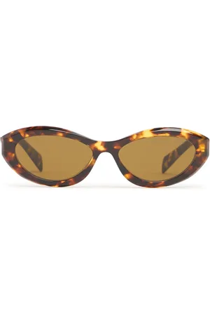 Prada Katzenaugen-sonnenbrille Aus Acetat „catwalk“