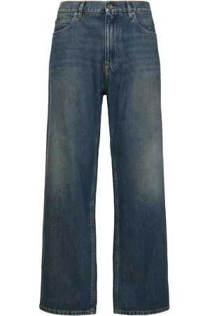 Dolce & Gabbana Jeans Aus Denim Mit Weitem Bein
